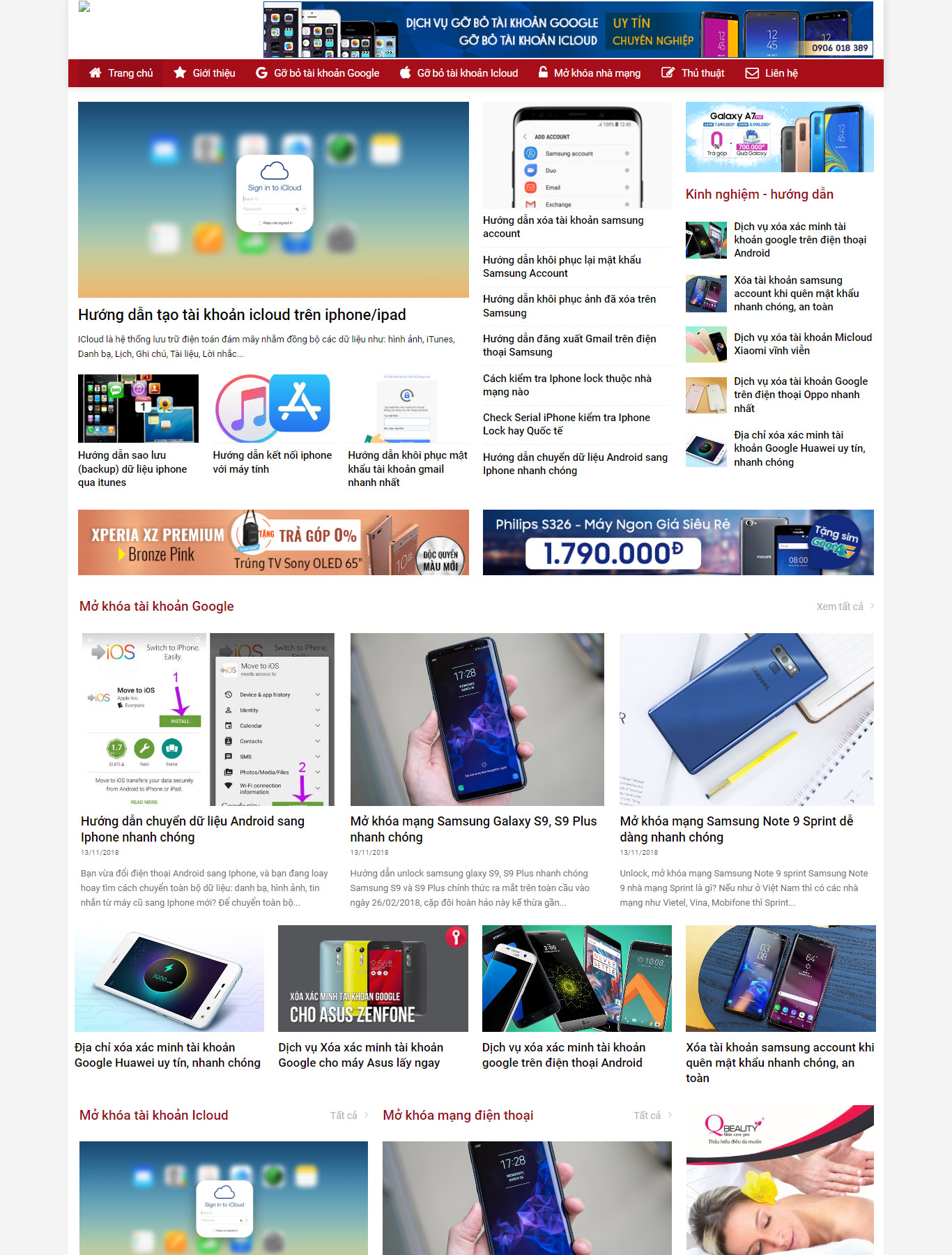 Mẫu Giao diện website Tin tức 6