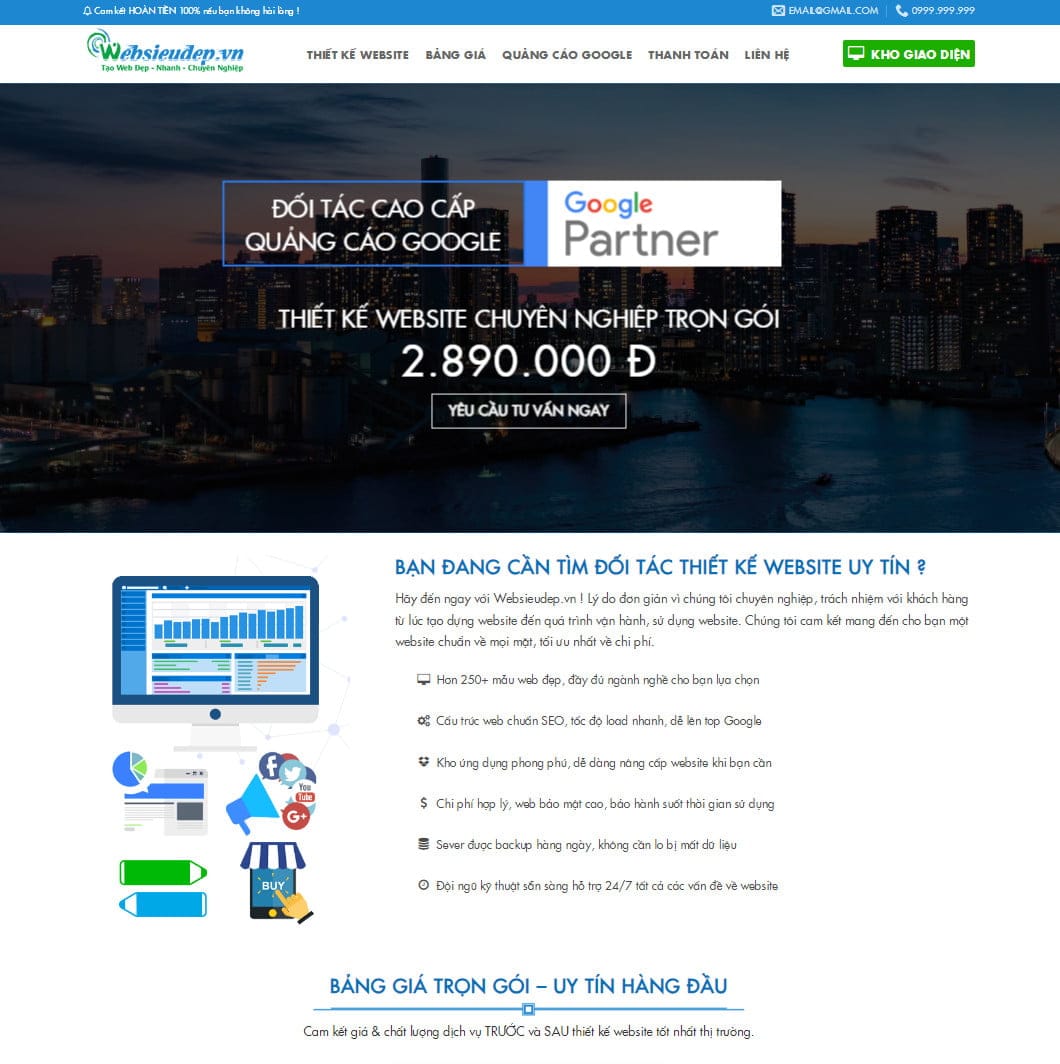 Theme wordpress công ty thiết kế web 06