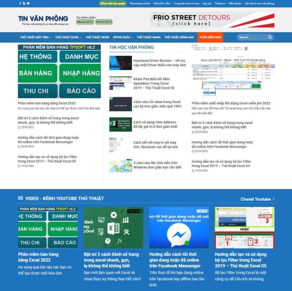 Theme wordpress tin tức – thủ thuật tin học